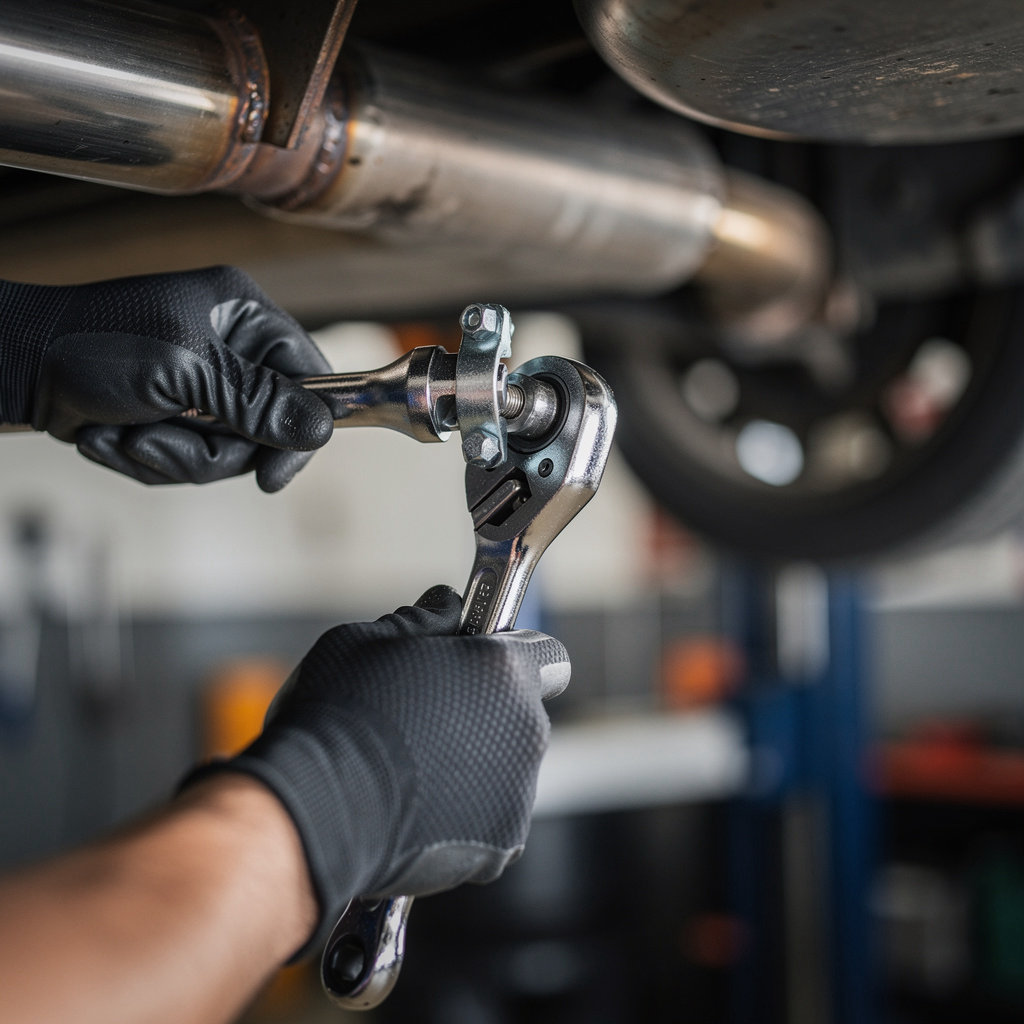 Vinh Phat Auto Repair & Muffler skilled technician performing expert diagnostics and repair in San Diego