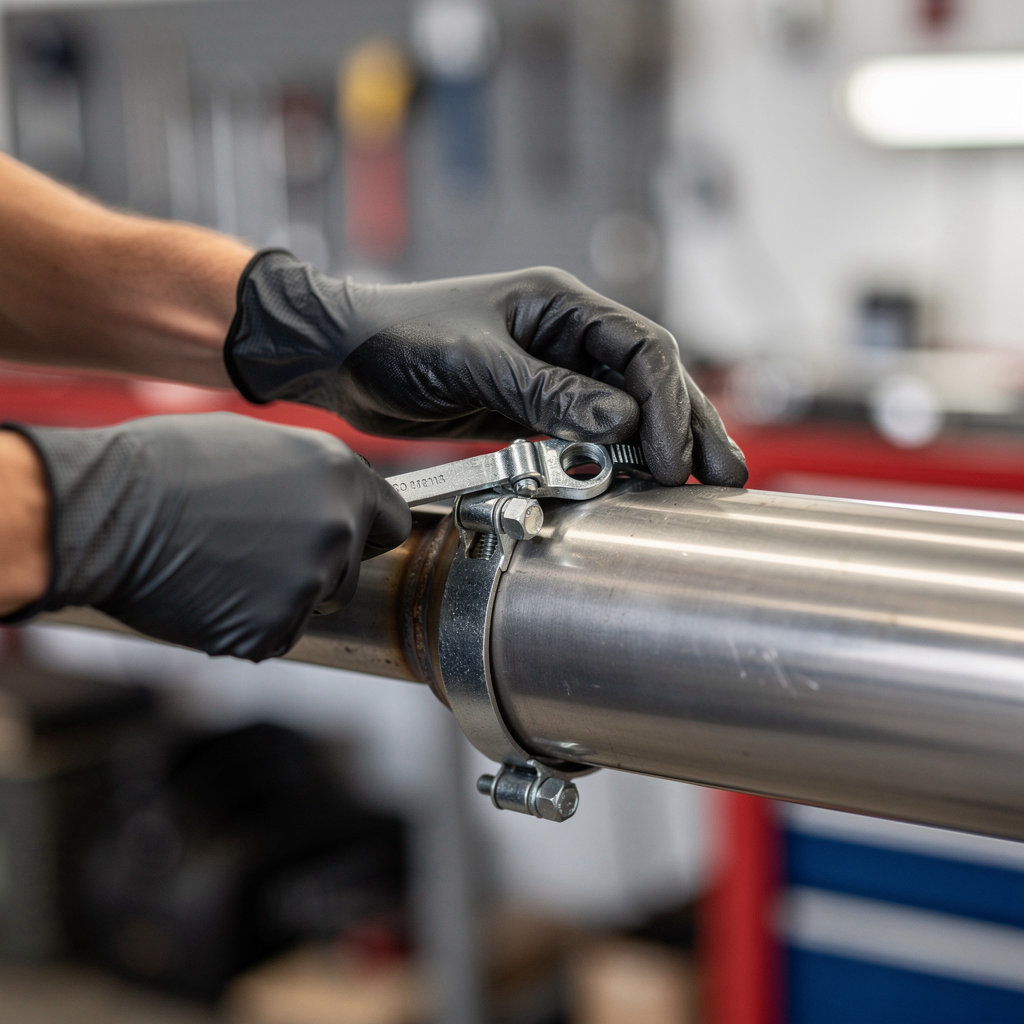 Vinh Phat Auto Repair & Muffler skilled technician performing a quality inspection, representing our commitment to reliable auto service in San Diego